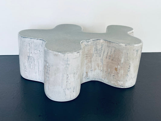 Nebulyn Coffee Table in White Cork