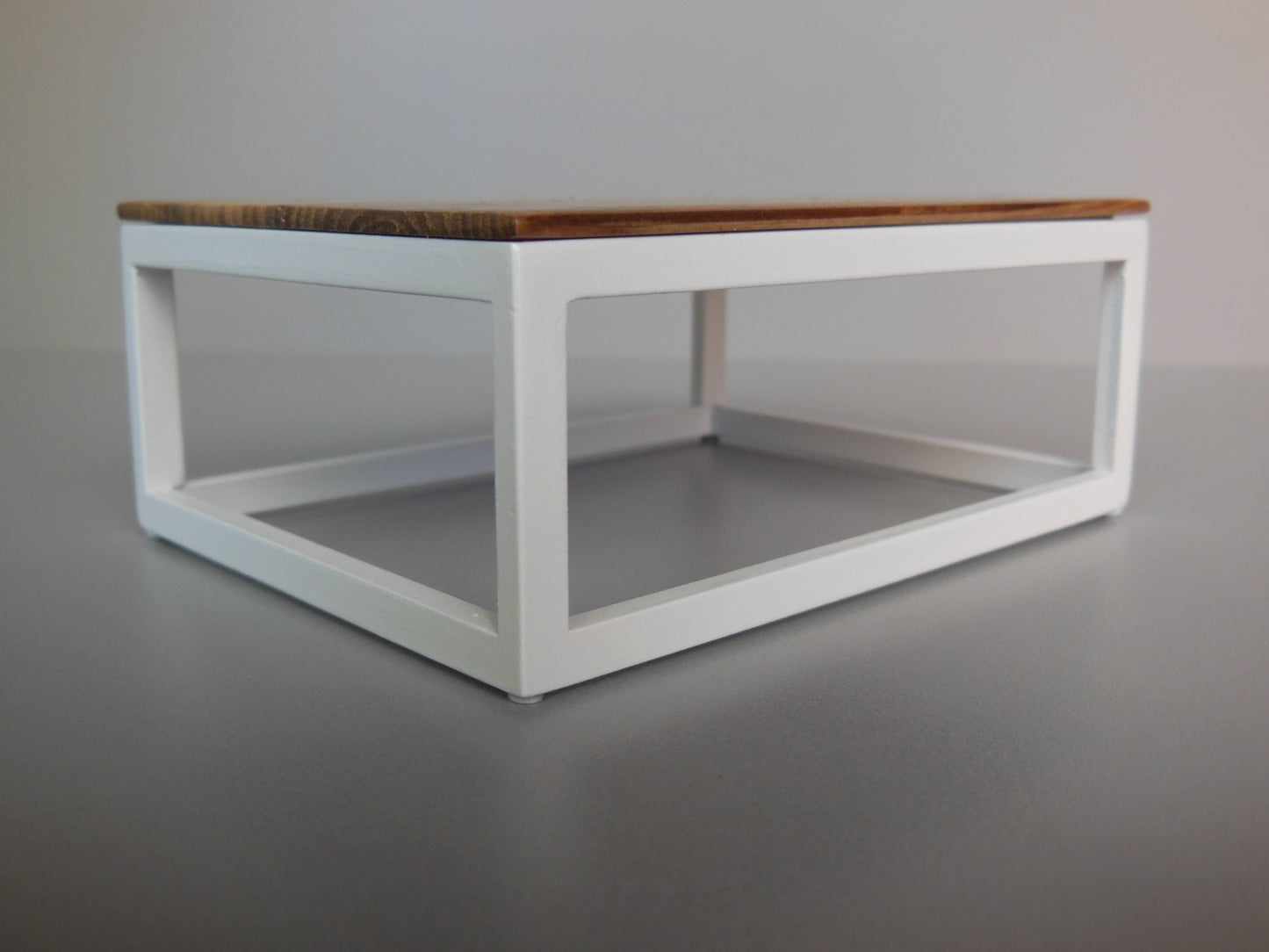 Parsons Coffee Table with Hickory Wood Top