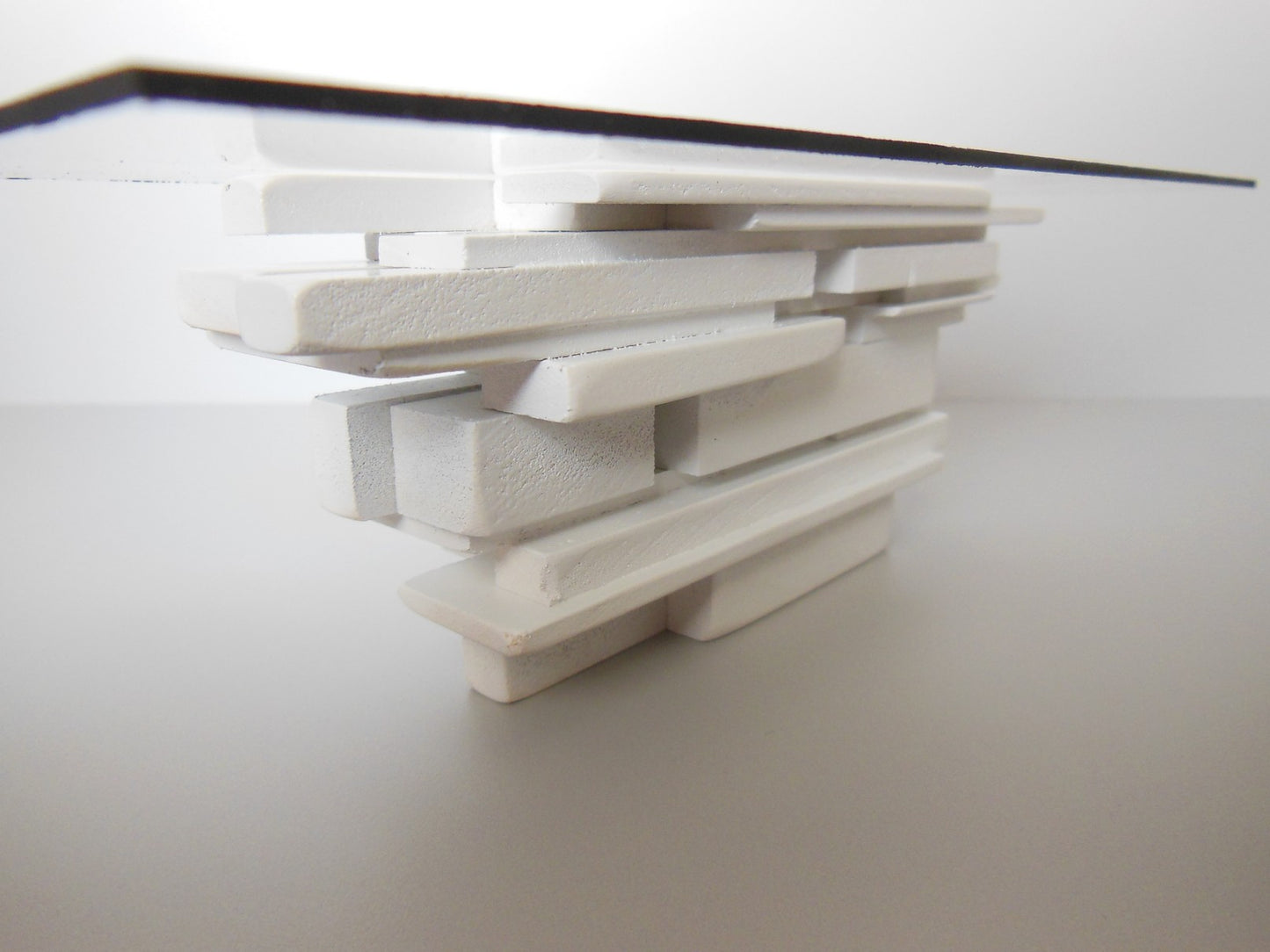 STAX Dining Table in White