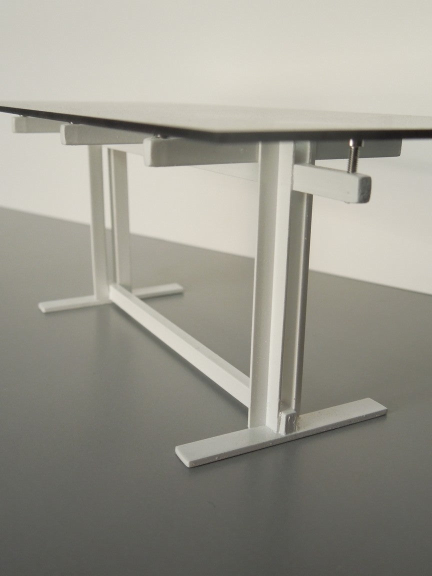 Trellis Dining Table in White