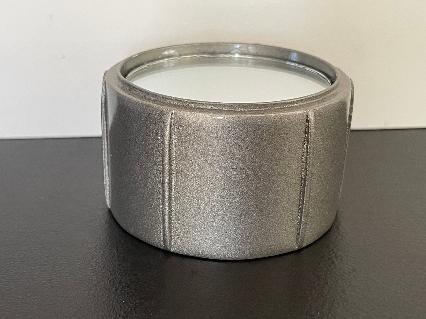 Flare Accent End or Coffee Table in Silver Finish