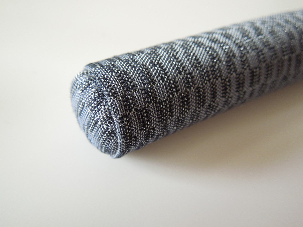 Shimmer Blue Long Bolster Pillow