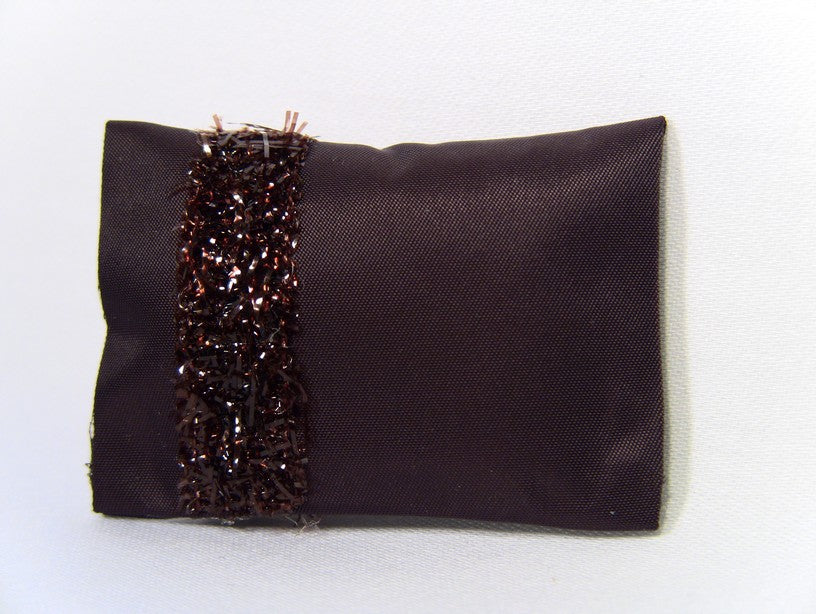 Plum Frill Medium Rectangle Pillow