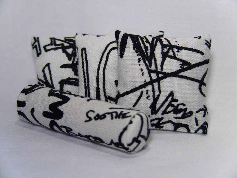 Graffiti Medium Square Pillow