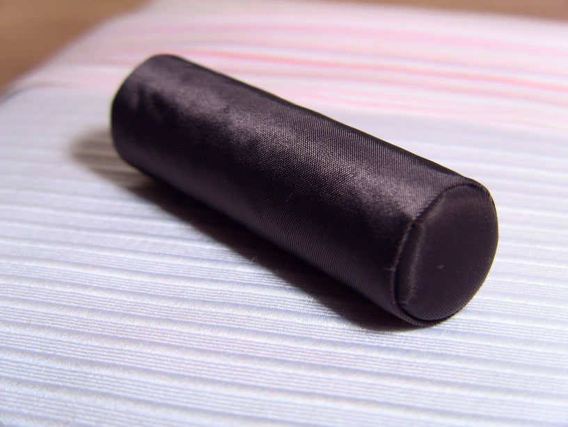 Deep Plum Short Bolster Pillow