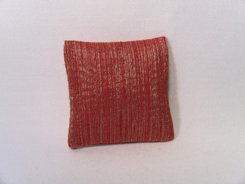 Mandarin Metallic Small Square Pillow