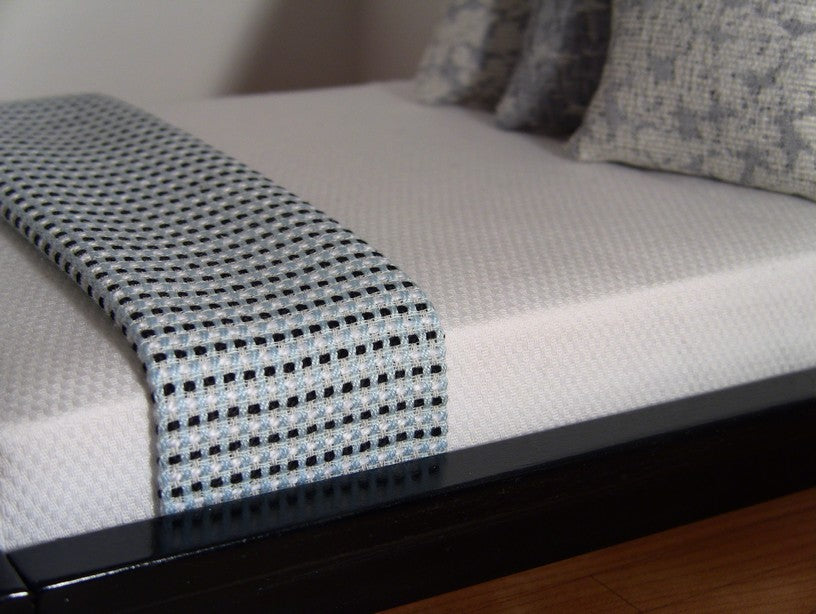 Black / Blue Throw
