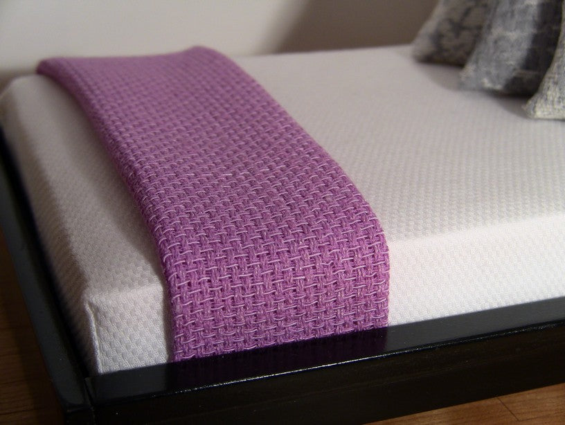Lilac Weave Throw