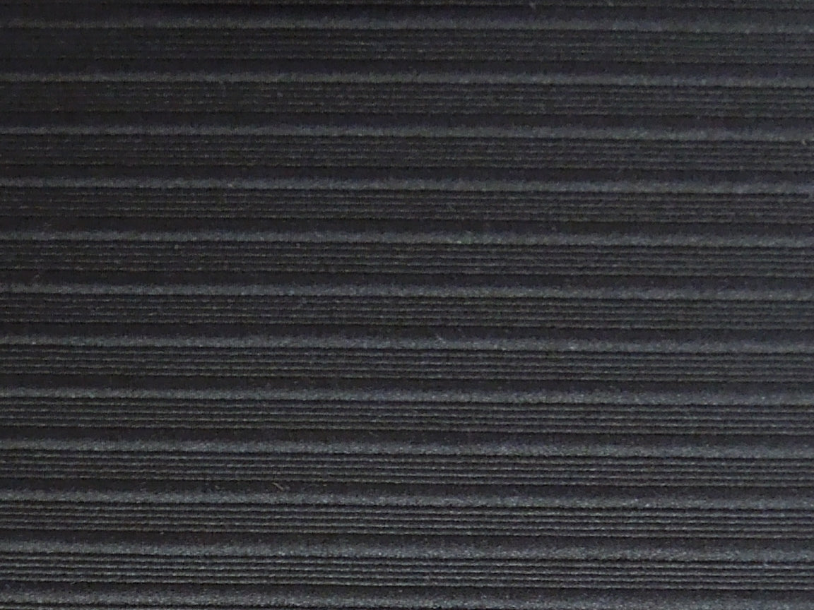 Black Ribbed Stripe Duvet