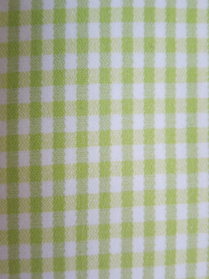 Green Check Duvet