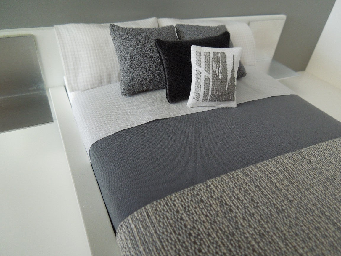 Solid Gray Duvet