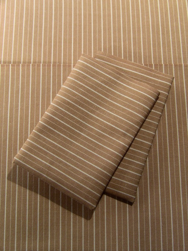 Khaki Stripe Sheet Set