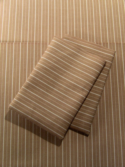 Khaki Stripe Sheet Set