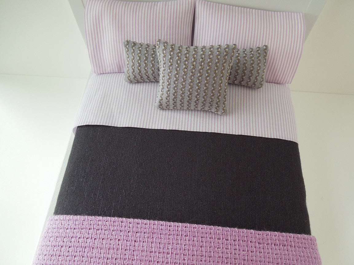 Lavender Stripe Sheet Set