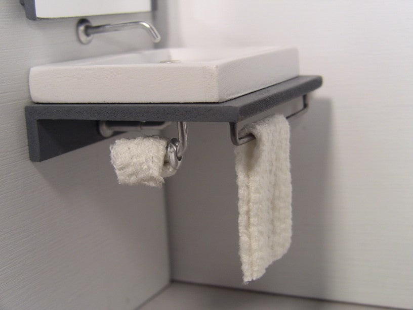 Single Vanity Bath Unit with Tub/Shower and Toilet
