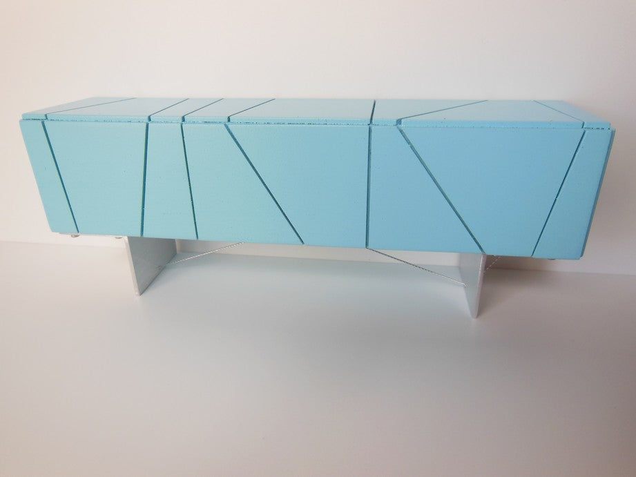 Cole Entertainment Console in Blue