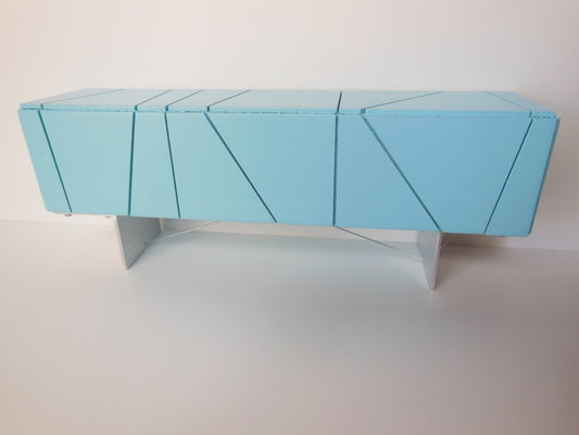 Cole Entertainment Console in Blue