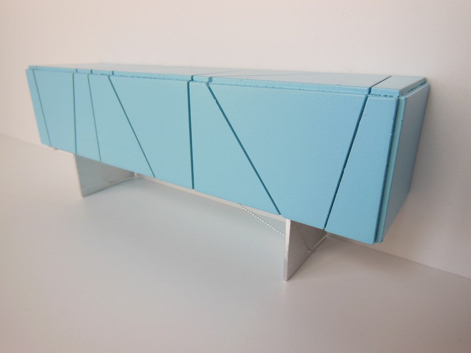 Cole Entertainment Console in Blue