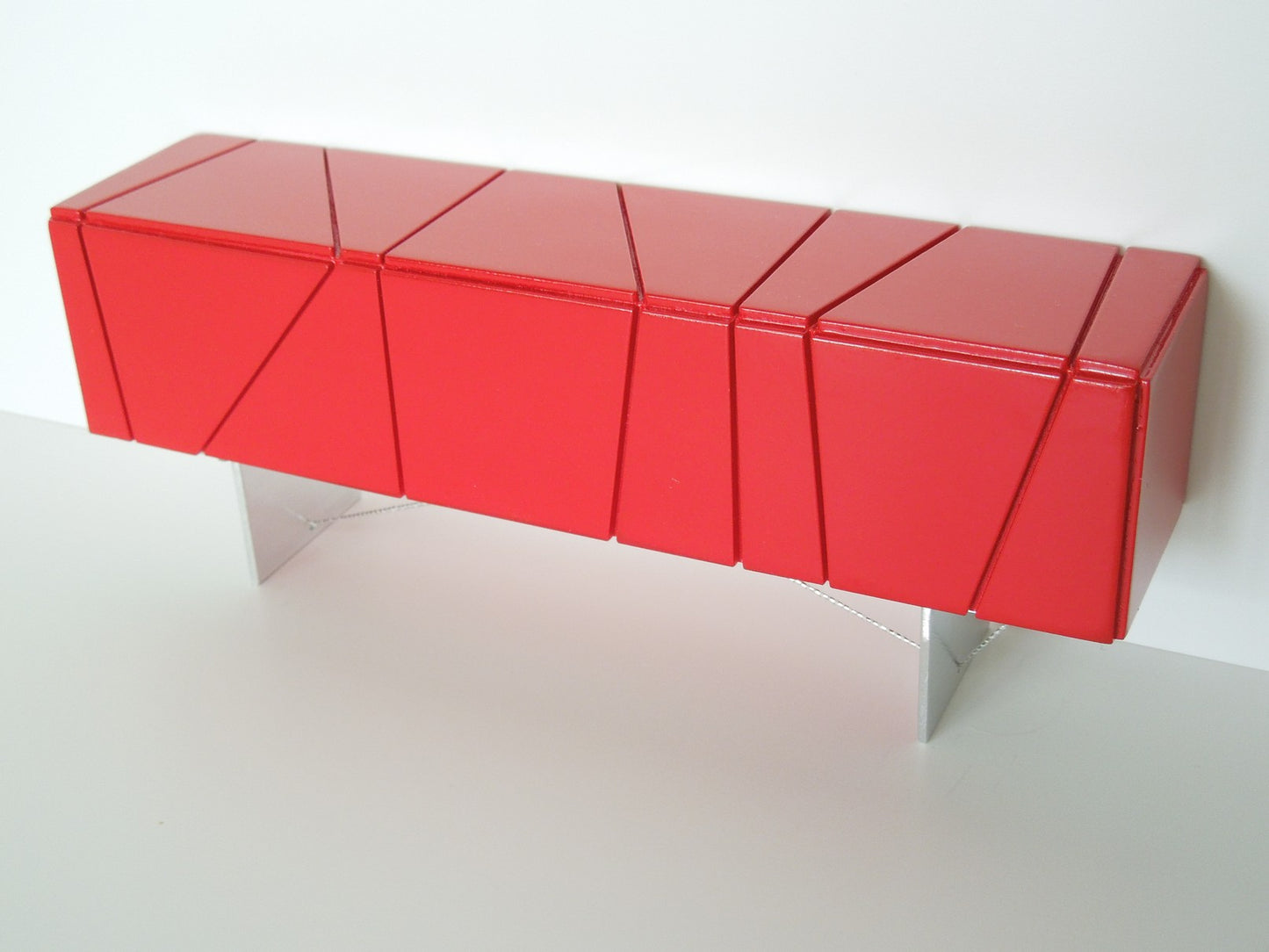Cole Entertainment Console in Red