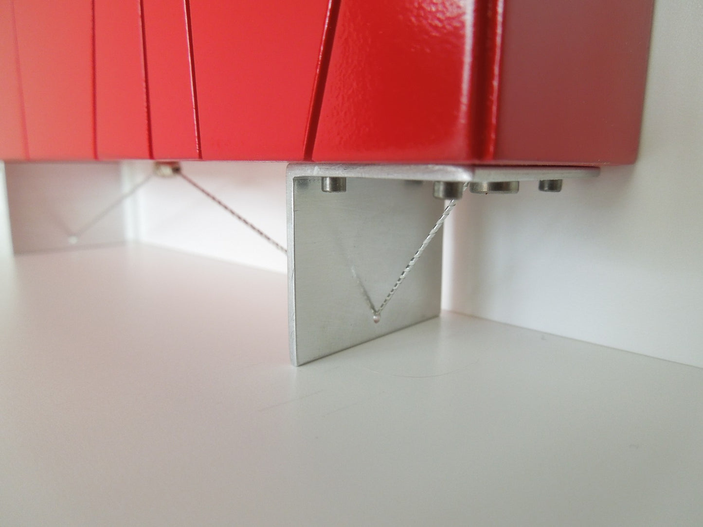 Cole Entertainment Console in Red