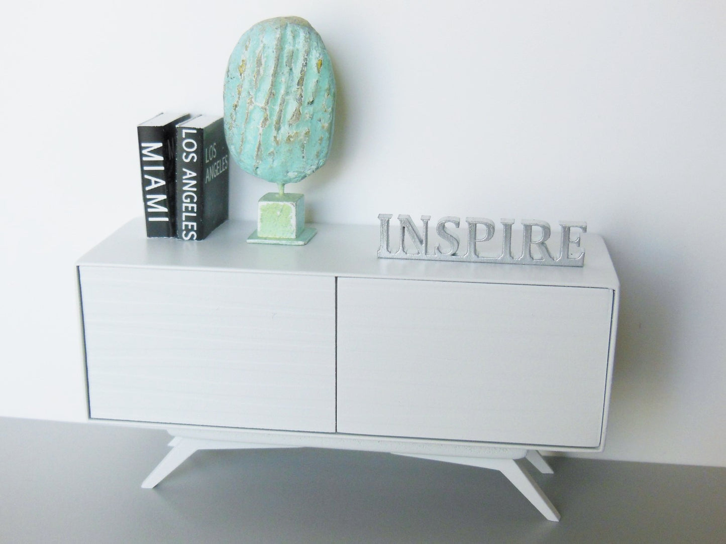 Emerson 2 Door Console in White