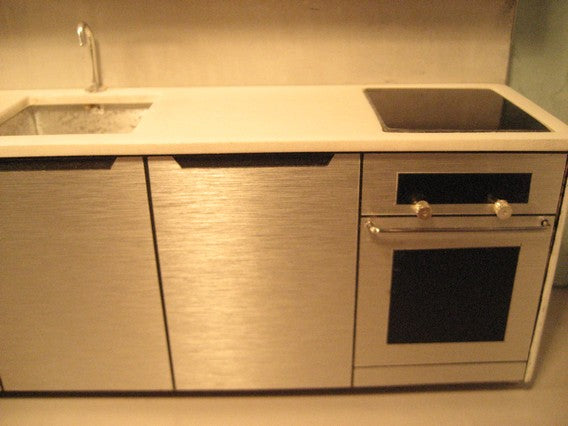 Efficiency Kitchen with Upper Cabinet