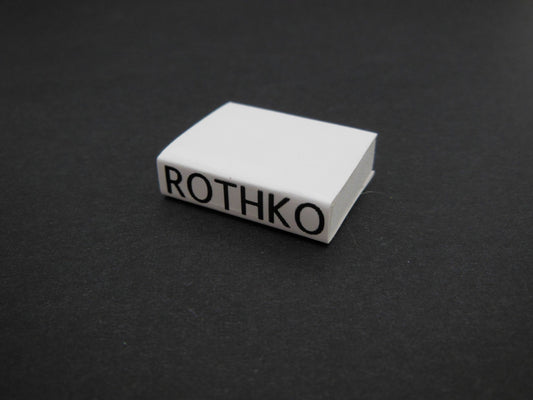 Rothko Art Book with White Cover