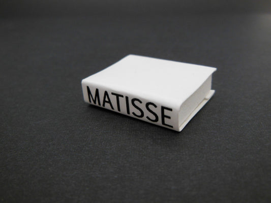 Matisse Art Book with White Cover
