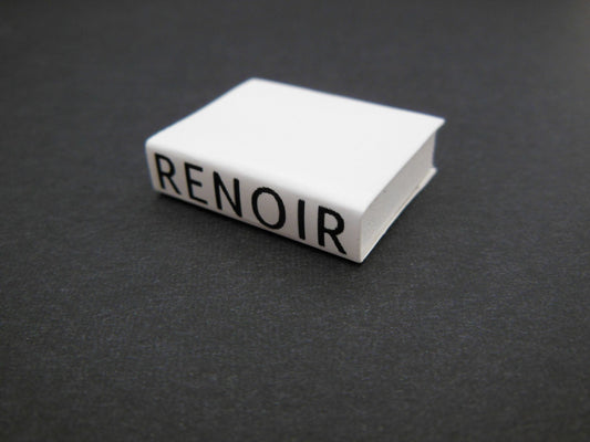 Renoir Art Book with White Cover