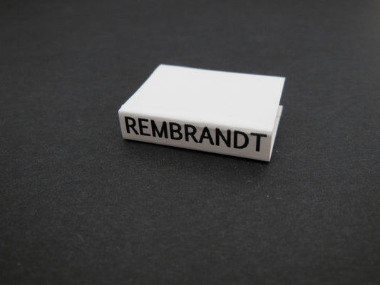 Rembrandt Art Book with White Cover