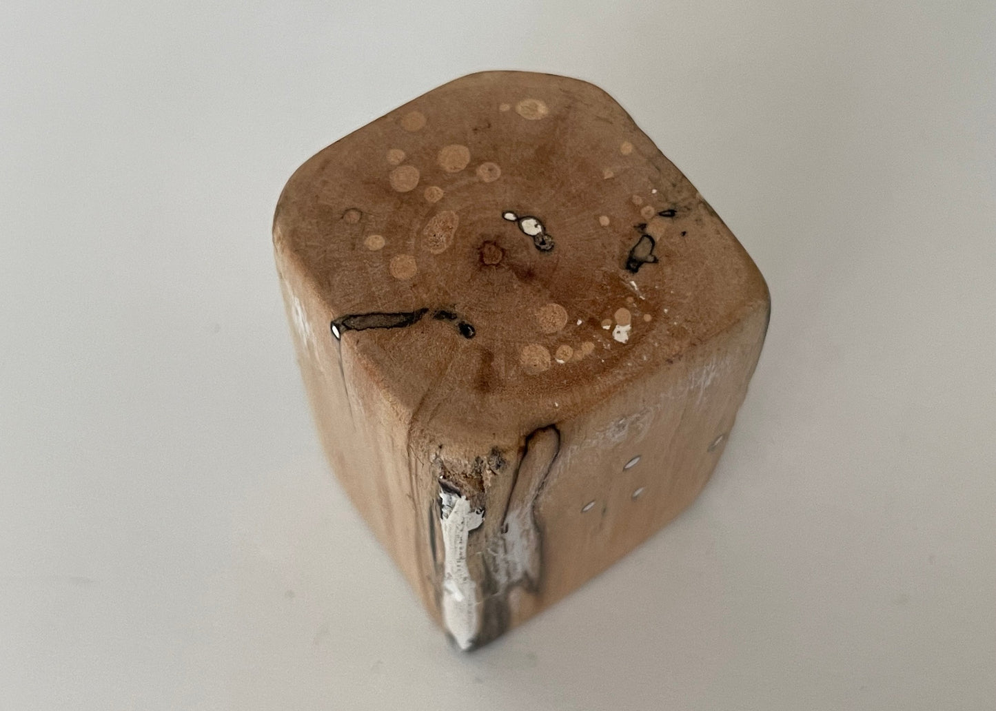 Driftwood Square Accent End Table