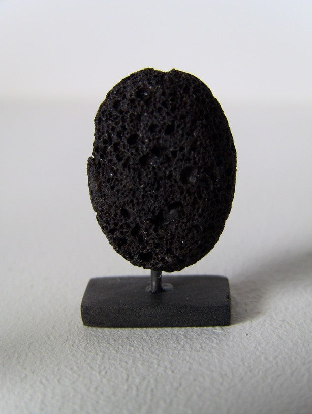 Lava Rock Vertical on Black Base