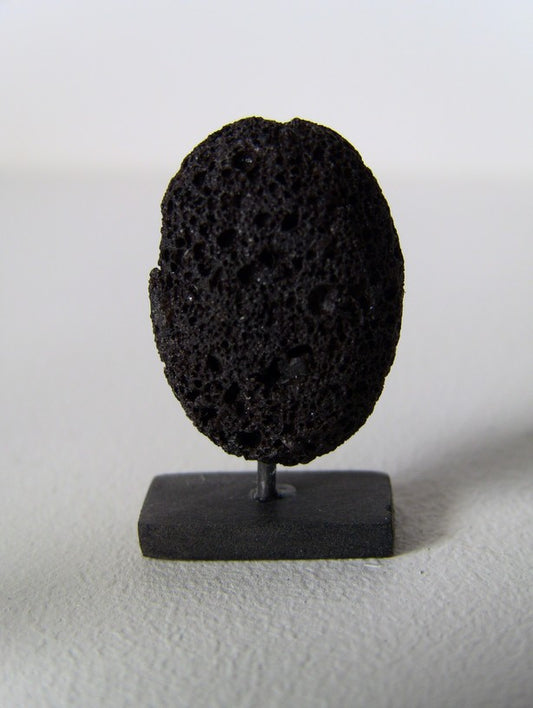 Lava Rock Vertical on Black Base