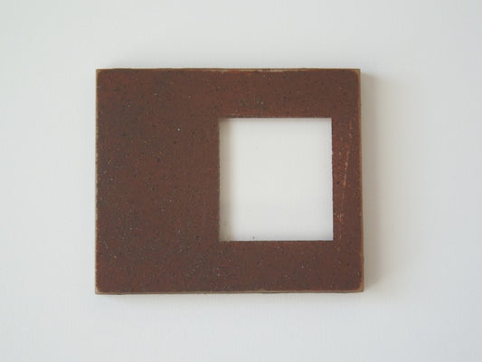 Picture Frame Blank - Offset Medium Rust
