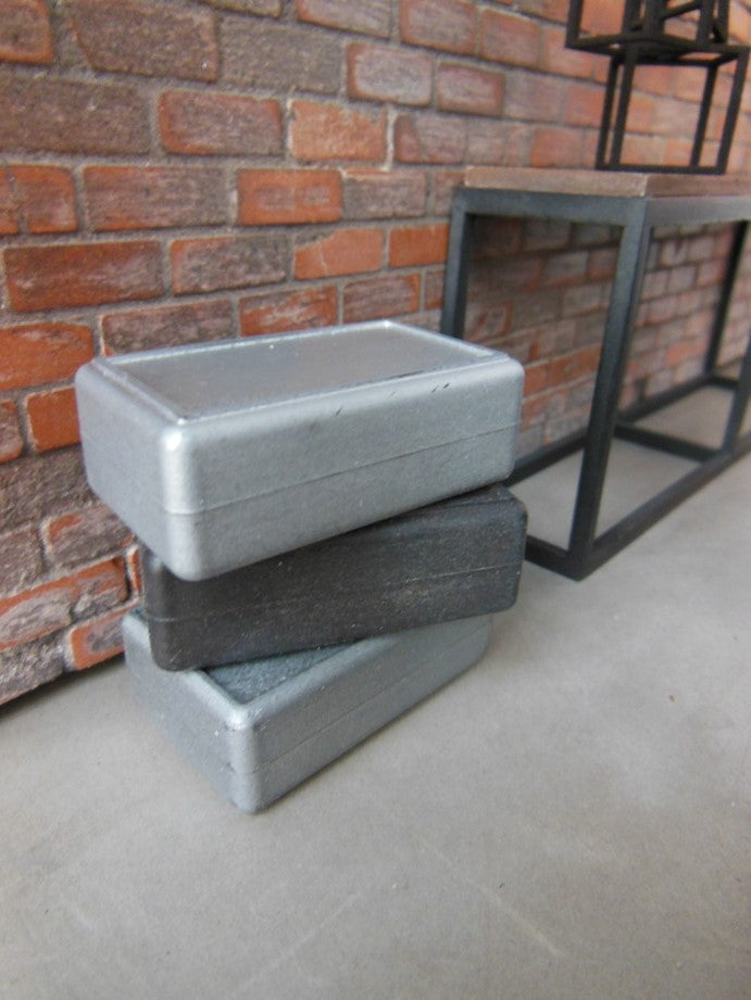 Rectangle Storage Box - Black Steel Finish