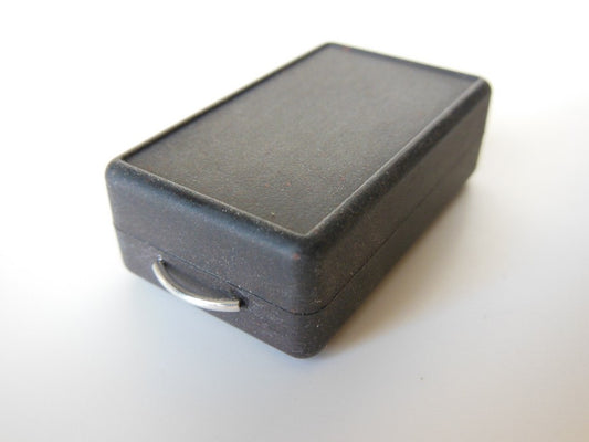 Rectangle Storage Box with Handle - Black Steel Finish