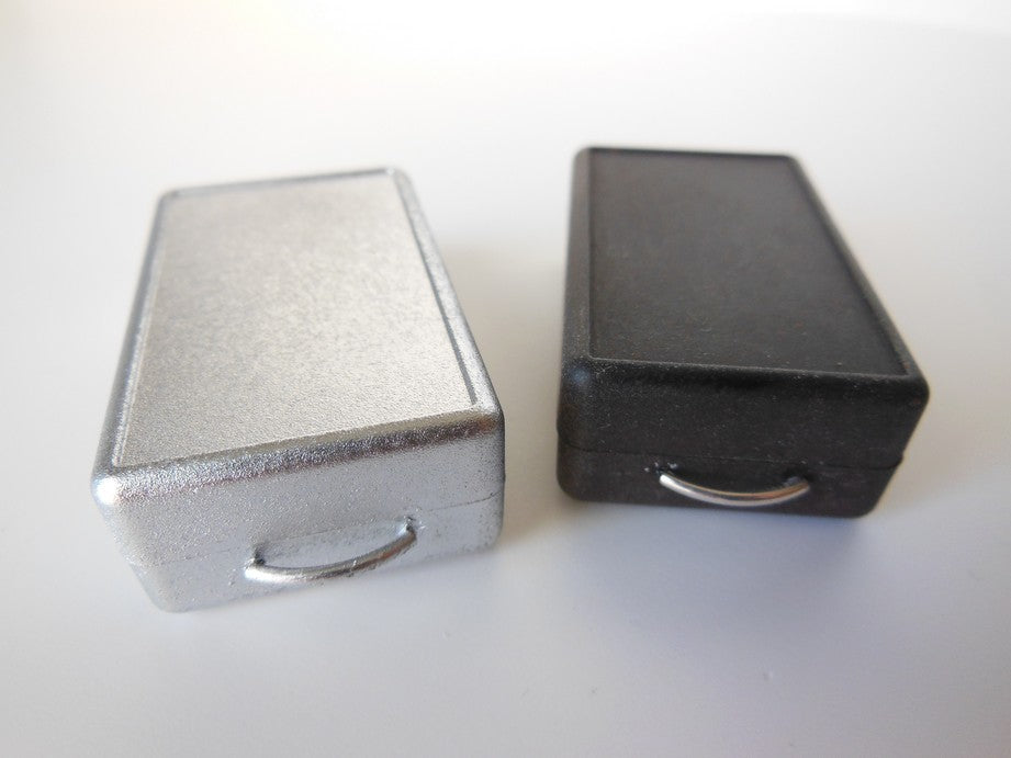 Rectangle Storage Box with Handle - Vintage Metal Finish