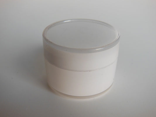 Round Storage Box - White