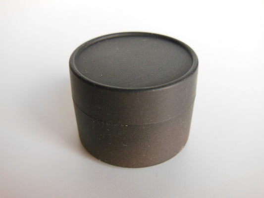 Round Storage Box - Black Steel