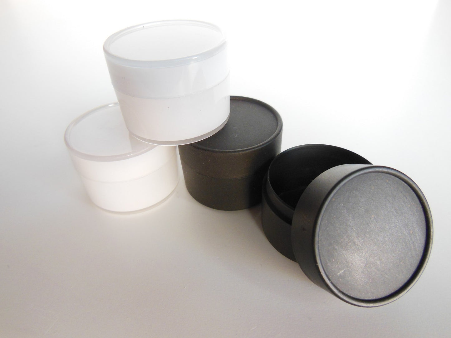 Round Storage Box - Black Steel