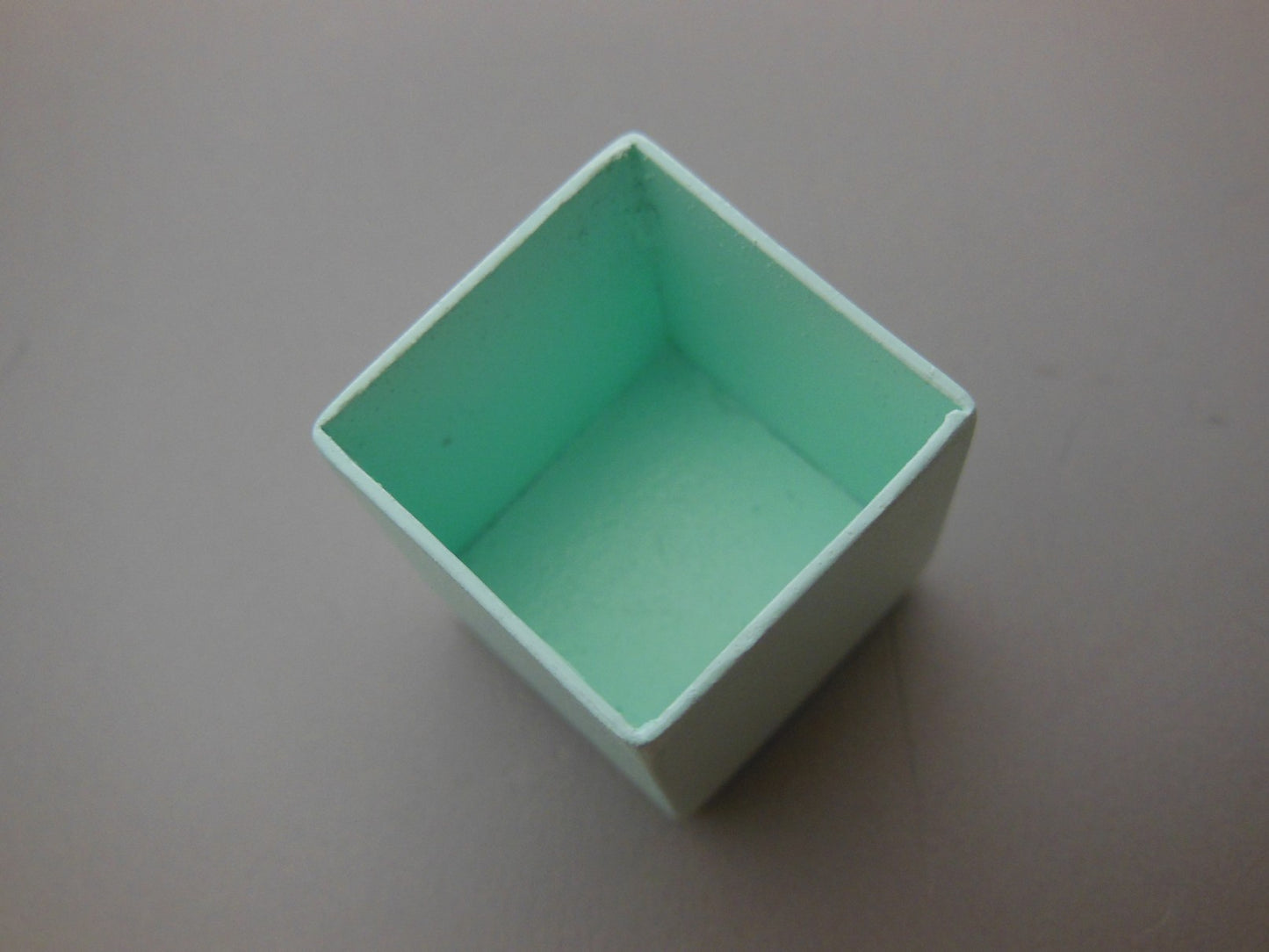 Light Blue Trash Can
