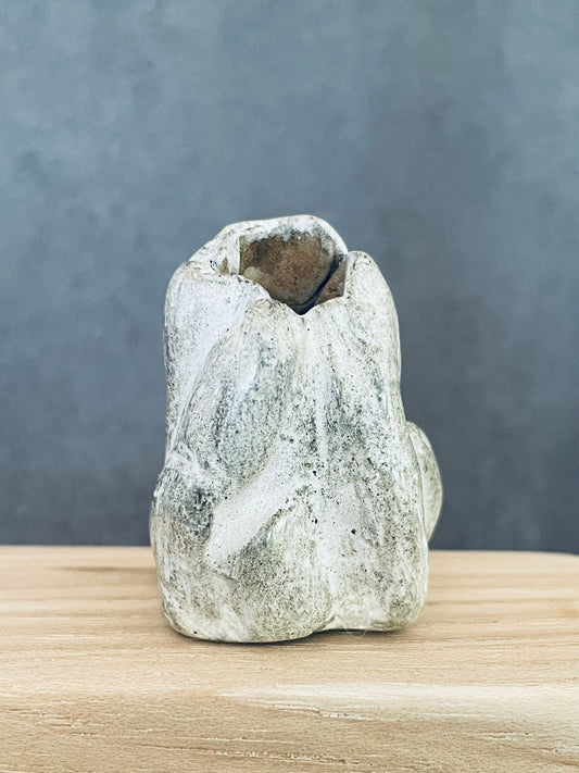 Strata Greige Vase
