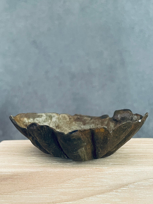 Canyon Open Bowl with Fold Detail