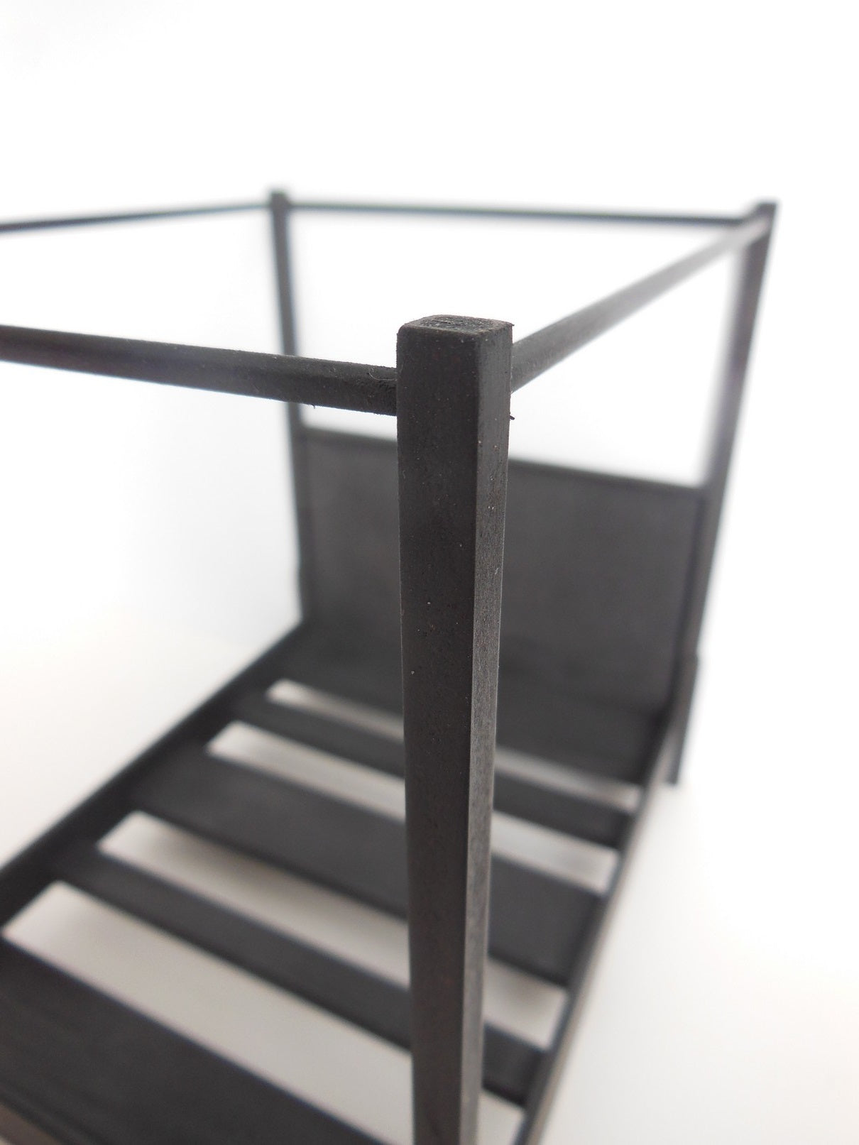 Danby Bed in Black Steel