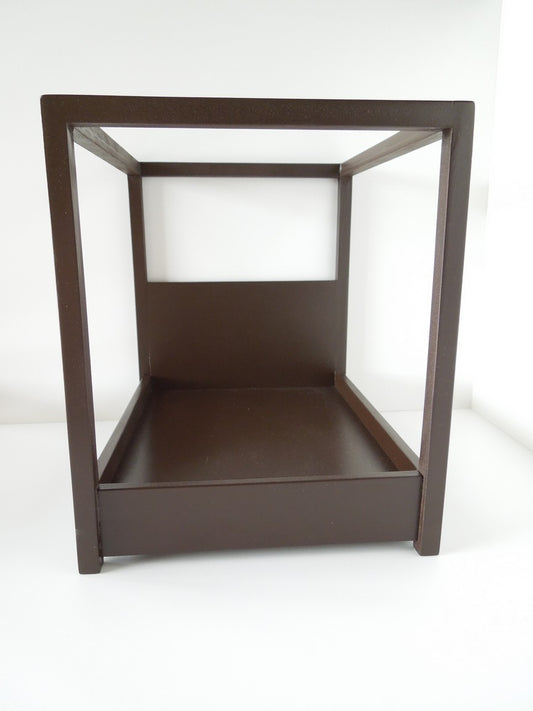 Devon Canopy Bed in Espresso