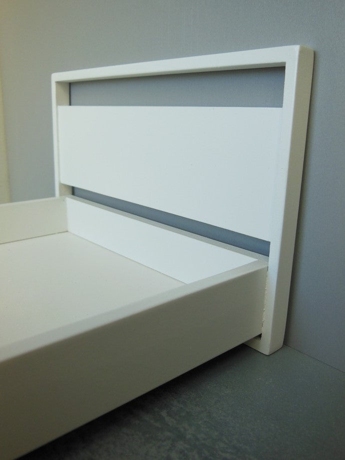 Dormi Bed High in White