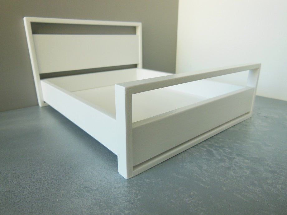 Dormi Bed High in White