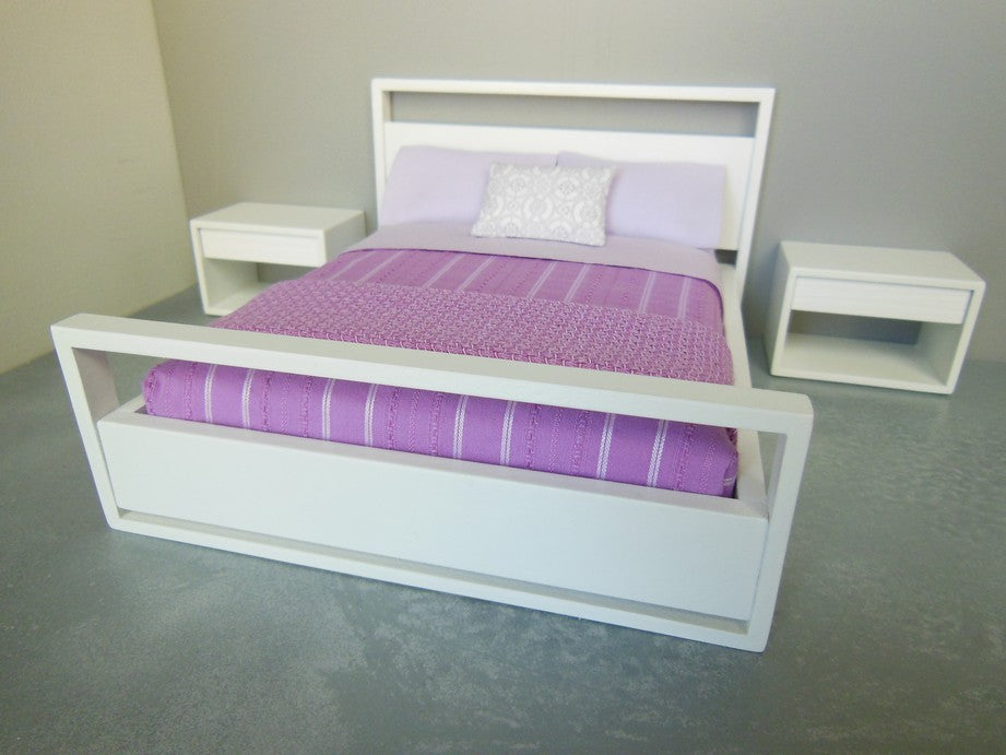 Dormi Bed High in White