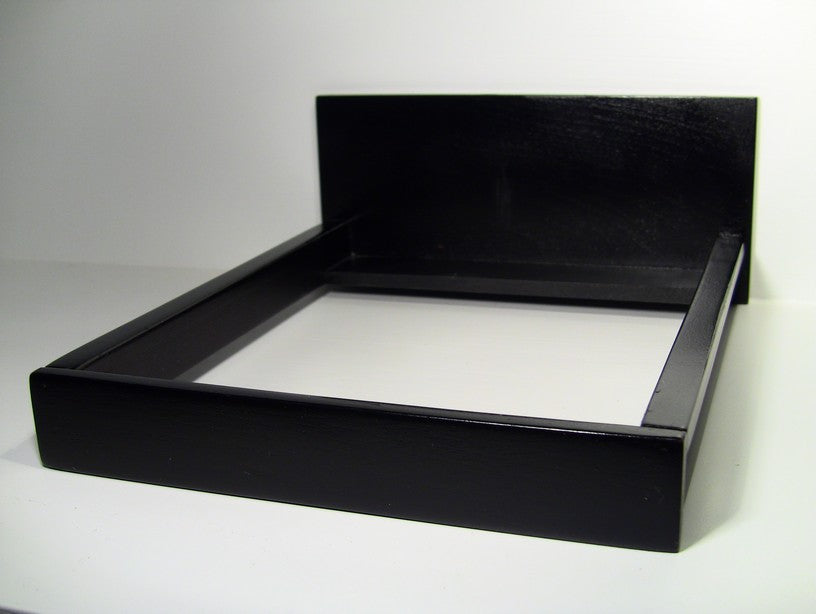 Black Platform Bed
