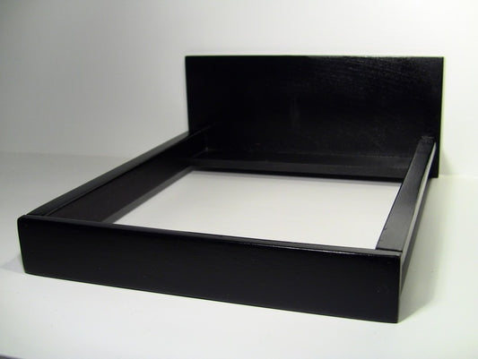 Black Platform Bed